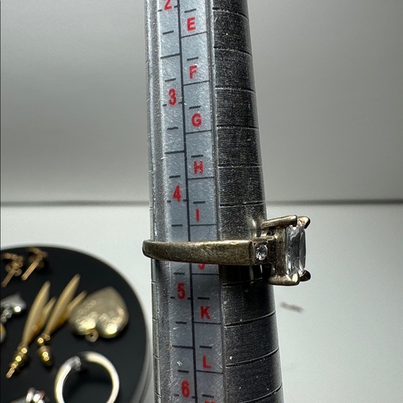 Vintage random lot of Jewelry - rings earrings - Picture 6 of 8